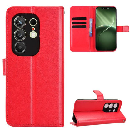 Retro Crazy Horse Texture Vegan Leather Phone Case, For Tecno Spark 50 5G, For Tecno Pova Curve 2 5G, For Tecno Spark 50 4G, For Tecno Camon 50 Pro 4G, For Tecno Camon 50 4G