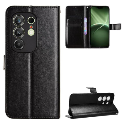 Retro Crazy Horse Texture Vegan Leather Phone Case, For Tecno Spark 50 5G, For Tecno Pova Curve 2 5G, For Tecno Spark 50 4G, For Tecno Camon 50 Pro 4G, For Tecno Camon 50 4G