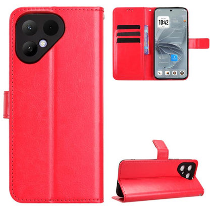 Retro Crazy Horse Texture Vegan Leather Phone Case, For Tecno Spark 50 5G, For Tecno Pova Curve 2 5G, For Tecno Spark 50 4G, For Tecno Camon 50 Pro 4G, For Tecno Camon 50 4G