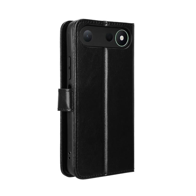 Retro Crazy Horse Texture Vegan Leather Phone Case, For Tecno Spark 50 5G, For Tecno Pova Curve 2 5G, For Tecno Spark 50 4G, For Tecno Camon 50 Pro 4G, For Tecno Camon 50 4G