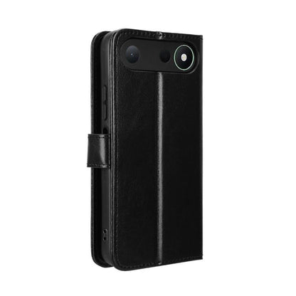 Retro Crazy Horse Texture Vegan Leather Phone Case, For Tecno Spark 50 5G, For Tecno Pova Curve 2 5G, For Tecno Spark 50 4G, For Tecno Camon 50 Pro 4G, For Tecno Camon 50 4G