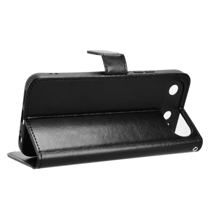 Retro Crazy Horse Texture Vegan Leather Phone Case, For Tecno Spark 50 5G, For Tecno Pova Curve 2 5G, For Tecno Spark 50 4G, For Tecno Camon 50 Pro 4G, For Tecno Camon 50 4G