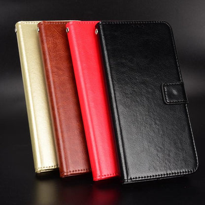 Retro Crazy Horse Texture Vegan Leather Phone Case, For Tecno Spark 50 5G, For Tecno Pova Curve 2 5G, For Tecno Spark 50 4G, For Tecno Camon 50 Pro 4G, For Tecno Camon 50 4G
