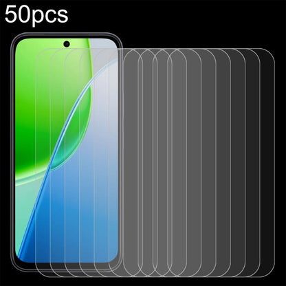 50pcs 0.26mm 9H 2.5D Tempered Glass Film, For vivo Y31s 5G 2026, For vivo Y6t 5G / Y6 5G, For vivo T5 4G, For vivo Y27 5G / 4G 2023, For vivo Y51 Pro 5G, For vivo iQOO Z11 5G, For vivo Y500s 5G, For vivo Y60m 5G