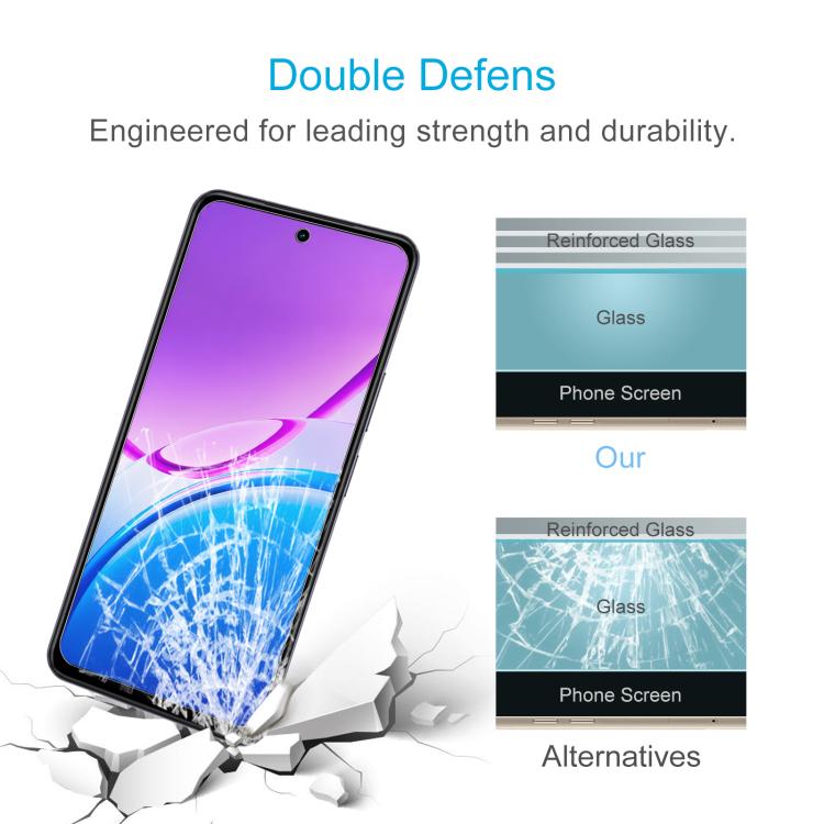 50pcs 0.26mm 9H 2.5D Tempered Glass Film, For vivo Y31s 5G 2026, For vivo Y6t 5G / Y6 5G, For vivo T5 4G, For vivo Y27 5G / 4G 2023, For vivo Y51 Pro 5G, For vivo iQOO Z11 5G, For vivo Y500s 5G, For vivo Y60m 5G