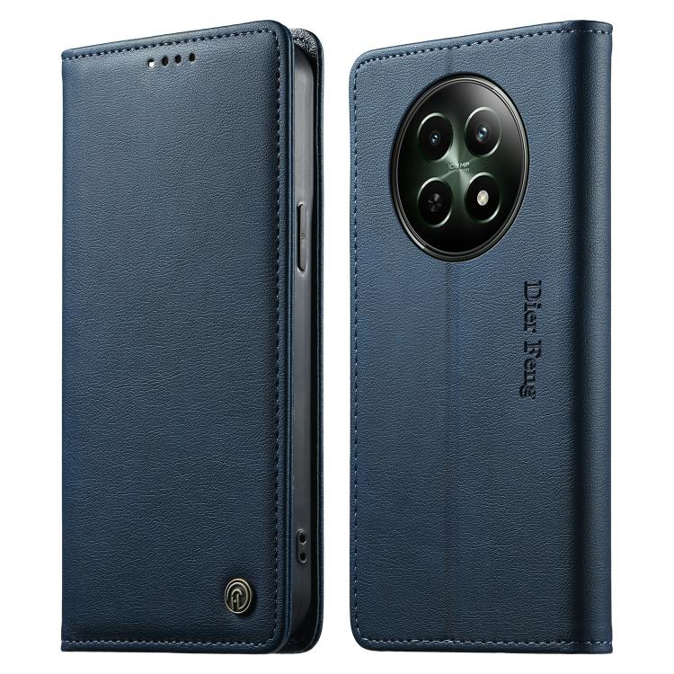 Dierfeng Metal Snap Magnetic RFID Vegan Leather Phone Case, For Realme 13 Pro / Realme 13 Pro+, For Realme 12 5G / 12x / C65 5G, For Realme GT 6, For Realme C67 4G / Realme 12 Lite, For Realme 12 Pro / 12 Pro+, For Realme C53 / Narzo N53               ...