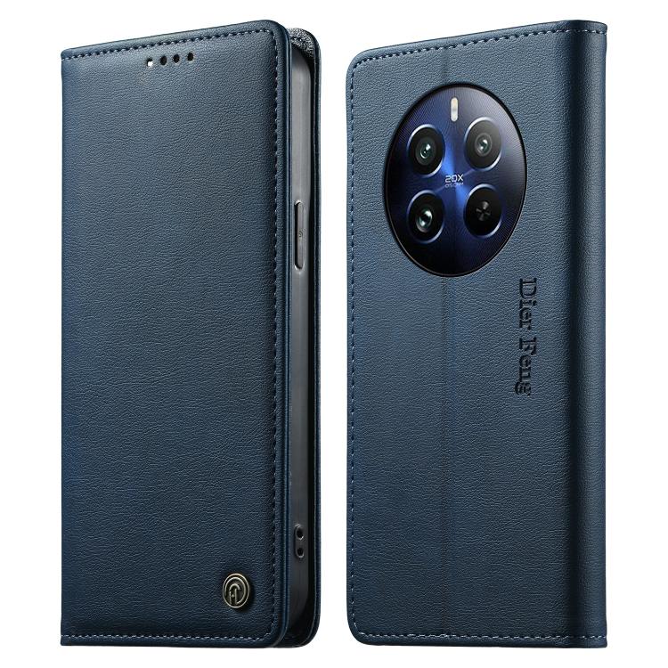 Dierfeng Metal Snap Magnetic RFID Vegan Leather Phone Case, For Realme 13 Pro / Realme 13 Pro+, For Realme 12 5G / 12x / C65 5G, For Realme GT 6, For Realme C67 4G / Realme 12 Lite, For Realme 12 Pro / 12 Pro+, For Realme C53 / Narzo N53               ...