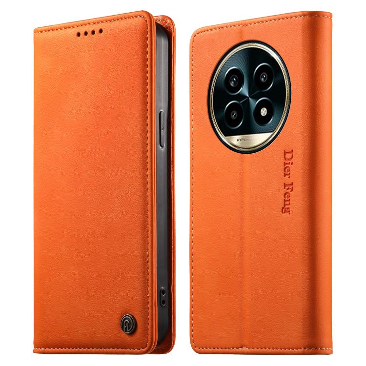 Dierfeng Metal Snap Magnetic RFID Vegan Leather Phone Case, For Realme 13 Pro / Realme 13 Pro+, For Realme 12 5G / 12x / C65 5G, For Realme GT 6, For Realme C67 4G / Realme 12 Lite, For Realme 12 Pro / 12 Pro+, For Realme C53 / Narzo N53               ...