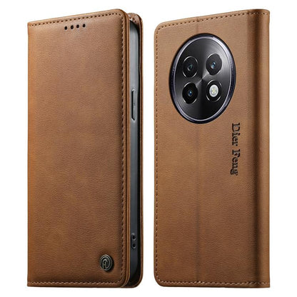 Dierfeng Metal Snap Magnetic RFID Vegan Leather Phone Case, For Realme 16T 5G, For Realme C100 4G, For Realme C85 5G / C83 5G / 15x 5G India, For Realme 16 5G, For Realme 16 Pro+ 5G, For Realme 16 Pro 5G, For Realme C85 Pro 4G, For Realme 15T 5G       ...