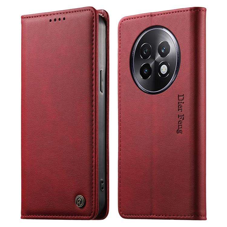 Dierfeng Metal Snap Magnetic RFID Vegan Leather Phone Case, For Realme 16T 5G, For Realme C100 4G, For Realme C85 5G / C83 5G / 15x 5G India, For Realme 16 5G, For Realme 16 Pro+ 5G, For Realme 16 Pro 5G, For Realme C85 Pro 4G, For Realme 15T 5G       ...
