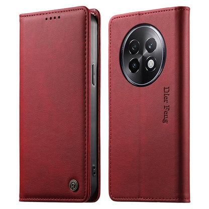 Dierfeng Metal Snap Magnetic RFID Vegan Leather Phone Case, For Realme 16T 5G, For Realme C100 4G, For Realme C85 5G / C83 5G / 15x 5G India, For Realme 16 5G, For Realme 16 Pro+ 5G, For Realme 16 Pro 5G, For Realme C85 Pro 4G, For Realme 15T 5G       ...