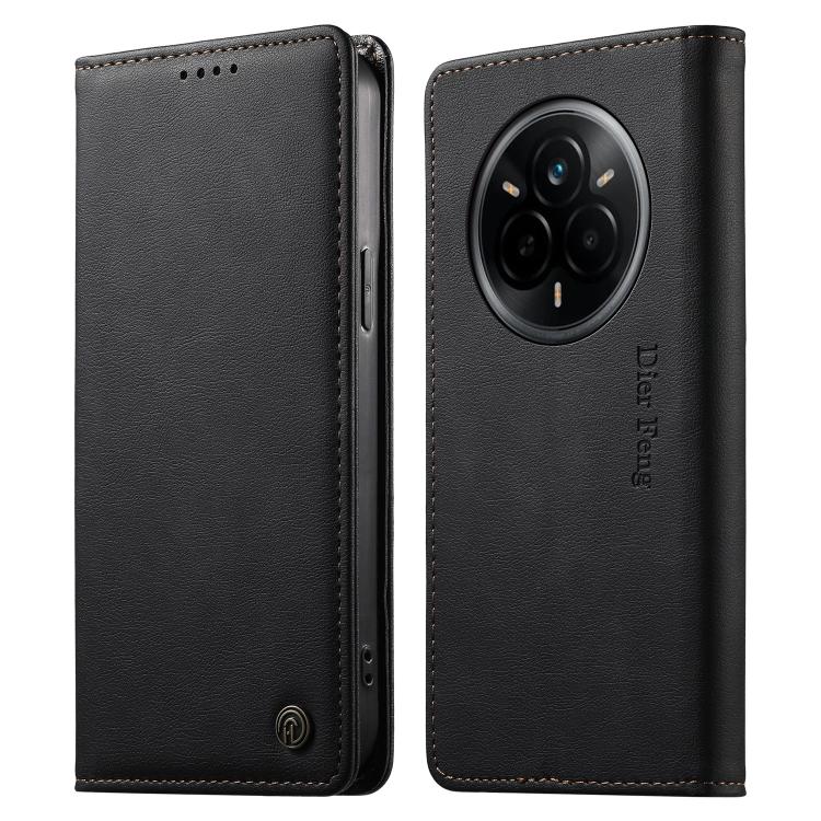Dierfeng Metal Snap Magnetic RFID Vegan Leather Phone Case, For Realme 16T 5G, For Realme C100 4G, For Realme C85 5G / C83 5G / 15x 5G India, For Realme 16 5G, For Realme 16 Pro+ 5G, For Realme 16 Pro 5G, For Realme C85 Pro 4G, For Realme 15T 5G       ...