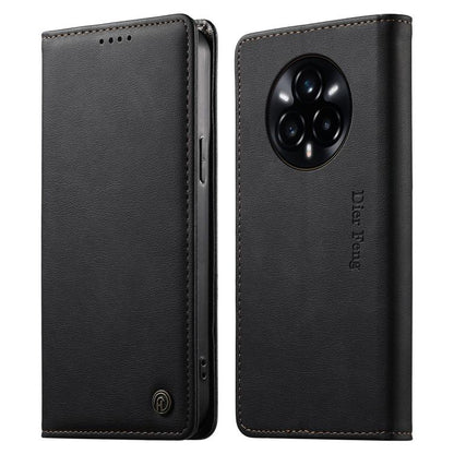 Dierfeng Metal Snap Magnetic RFID Vegan Leather Phone Case, For Realme 16T 5G, For Realme C100 4G, For Realme C85 5G / C83 5G / 15x 5G India, For Realme 16 5G, For Realme 16 Pro+ 5G, For Realme 16 Pro 5G, For Realme C85 Pro 4G, For Realme 15T 5G       ...