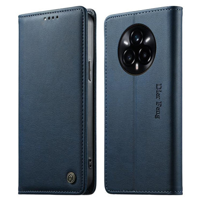 Dierfeng Metal Snap Magnetic RFID Vegan Leather Phone Case, For Realme 16T 5G, For Realme C100 4G, For Realme C85 5G / C83 5G / 15x 5G India, For Realme 16 5G, For Realme 16 Pro+ 5G, For Realme 16 Pro 5G, For Realme C85 Pro 4G, For Realme 15T 5G       ...
