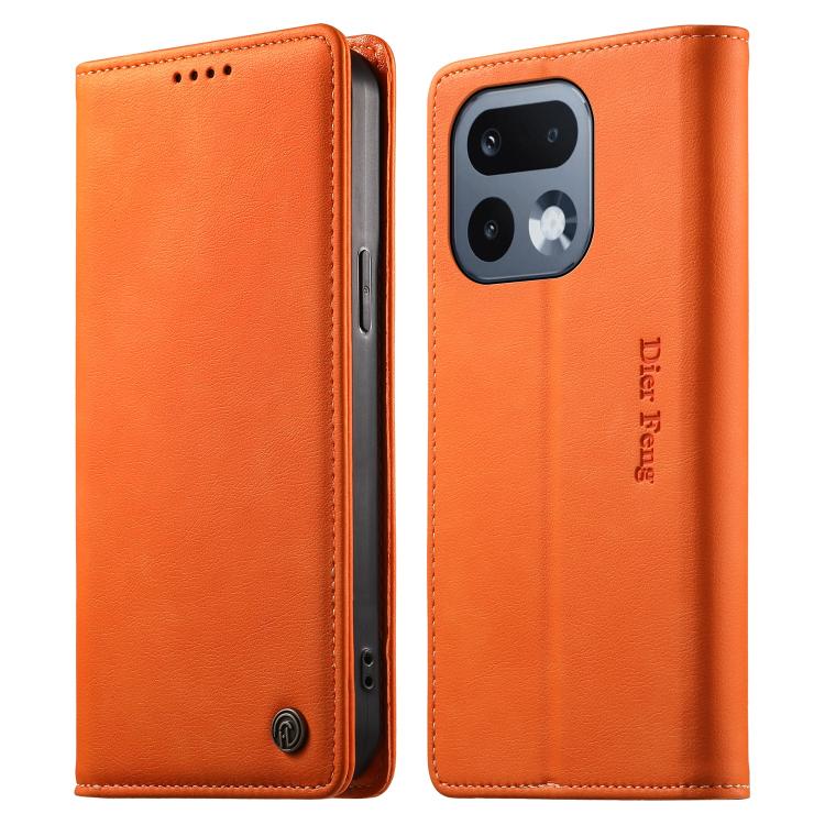 Dierfeng Metal Snap Magnetic RFID Vegan Leather Phone Case, For Realme 16T 5G, For Realme C100 4G, For Realme C85 5G / C83 5G / 15x 5G India, For Realme 16 5G, For Realme 16 Pro+ 5G, For Realme 16 Pro 5G, For Realme C85 Pro 4G, For Realme 15T 5G       ...