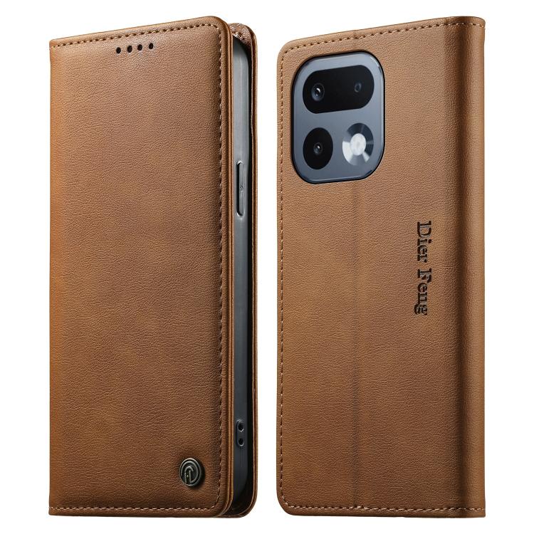 Dierfeng Metal Snap Magnetic RFID Vegan Leather Phone Case, For Realme 16T 5G, For Realme C100 4G, For Realme C85 5G / C83 5G / 15x 5G India, For Realme 16 5G, For Realme 16 Pro+ 5G, For Realme 16 Pro 5G, For Realme C85 Pro 4G, For Realme 15T 5G       ...