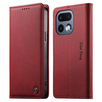 Dierfeng Metal Snap Magnetic RFID Vegan Leather Phone Case, For Realme 16T 5G, For Realme C100 4G, For Realme C85 5G / C83 5G / 15x 5G India, For Realme 16 5G, For Realme 16 Pro+ 5G, For Realme 16 Pro 5G, For Realme C85 Pro 4G, For Realme 15T 5G       ...