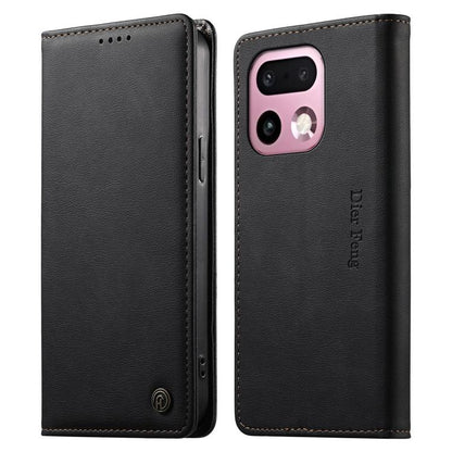 Dierfeng Metal Snap Magnetic RFID Vegan Leather Phone Case, For Realme 16T 5G, For Realme C100 4G, For Realme C85 5G / C83 5G / 15x 5G India, For Realme 16 5G, For Realme 16 Pro+ 5G, For Realme 16 Pro 5G, For Realme C85 Pro 4G, For Realme 15T 5G       ...