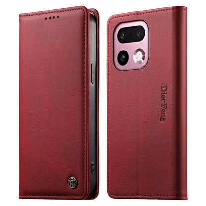 Dierfeng Metal Snap Magnetic RFID Vegan Leather Phone Case, For Realme 16T 5G, For Realme C100 4G, For Realme C85 5G / C83 5G / 15x 5G India, For Realme 16 5G, For Realme 16 Pro+ 5G, For Realme 16 Pro 5G, For Realme C85 Pro 4G, For Realme 15T 5G       ...
