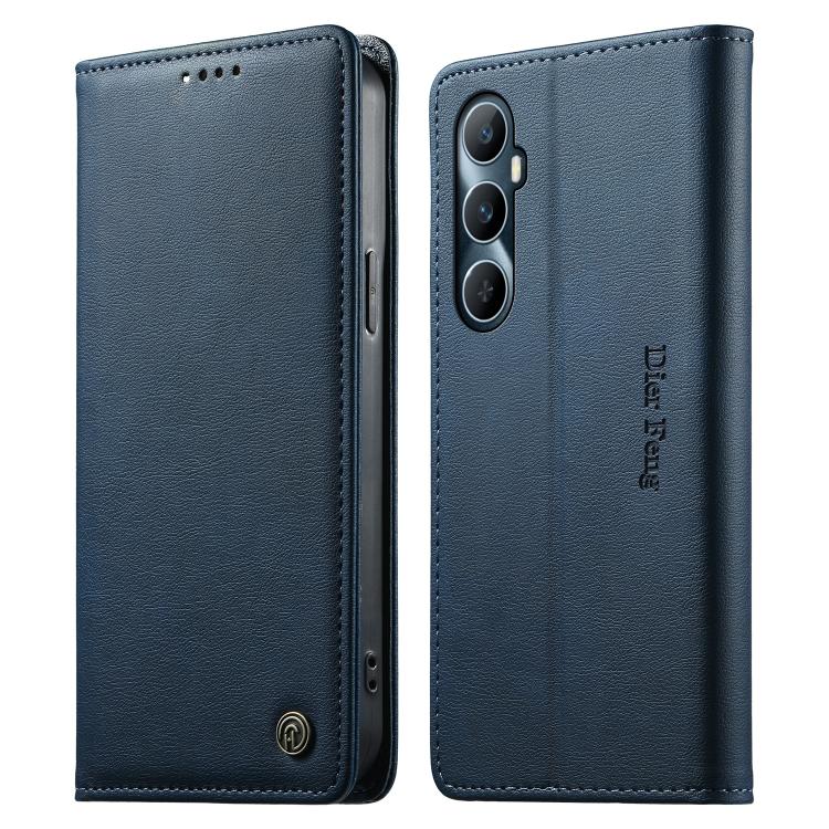Dierfeng Metal Snap Magnetic RFID Vegan Leather Phone Case, For Realme 13 Pro / Realme 13 Pro+, For Realme 12 5G / 12x / C65 5G, For Realme GT 6, For Realme C67 4G / Realme 12 Lite, For Realme 12 Pro / 12 Pro+, For Realme C53 / Narzo N53               ...