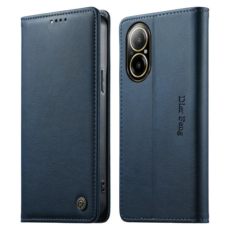 Dierfeng Metal Snap Magnetic RFID Vegan Leather Phone Case, For Realme 13 Pro / Realme 13 Pro+, For Realme 12 5G / 12x / C65 5G, For Realme GT 6, For Realme C67 4G / Realme 12 Lite, For Realme 12 Pro / 12 Pro+, For Realme C53 / Narzo N53               ...