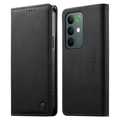Dierfeng Metal Snap Magnetic RFID Vegan Leather Phone Case, For Realme 16T 5G, For Realme C100 4G, For Realme C85 5G / C83 5G / 15x 5G India, For Realme 16 5G, For Realme 16 Pro+ 5G, For Realme 16 Pro 5G, For Realme C85 Pro 4G, For Realme 15T 5G       ...