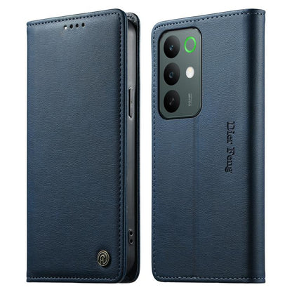 Dierfeng Metal Snap Magnetic RFID Vegan Leather Phone Case, For Realme 16T 5G, For Realme C100 4G, For Realme C85 5G / C83 5G / 15x 5G India, For Realme 16 5G, For Realme 16 Pro+ 5G, For Realme 16 Pro 5G, For Realme C85 Pro 4G, For Realme 15T 5G       ...