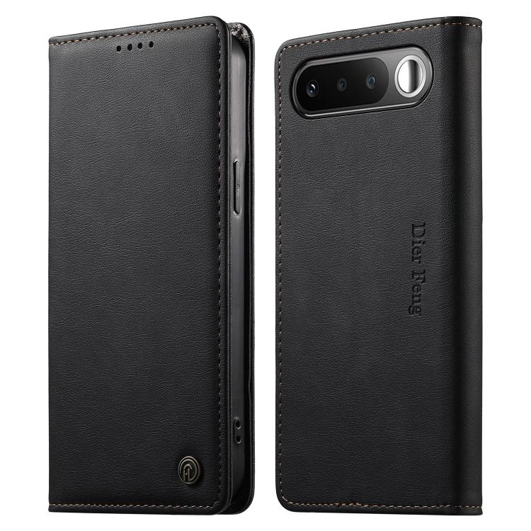 Dierfeng Metal Snap Magnetic RFID Vegan Leather Phone Case, For Realme 16T 5G, For Realme C100 4G, For Realme C85 5G / C83 5G / 15x 5G India, For Realme 16 5G, For Realme 16 Pro+ 5G, For Realme 16 Pro 5G, For Realme C85 Pro 4G, For Realme 15T 5G       ...