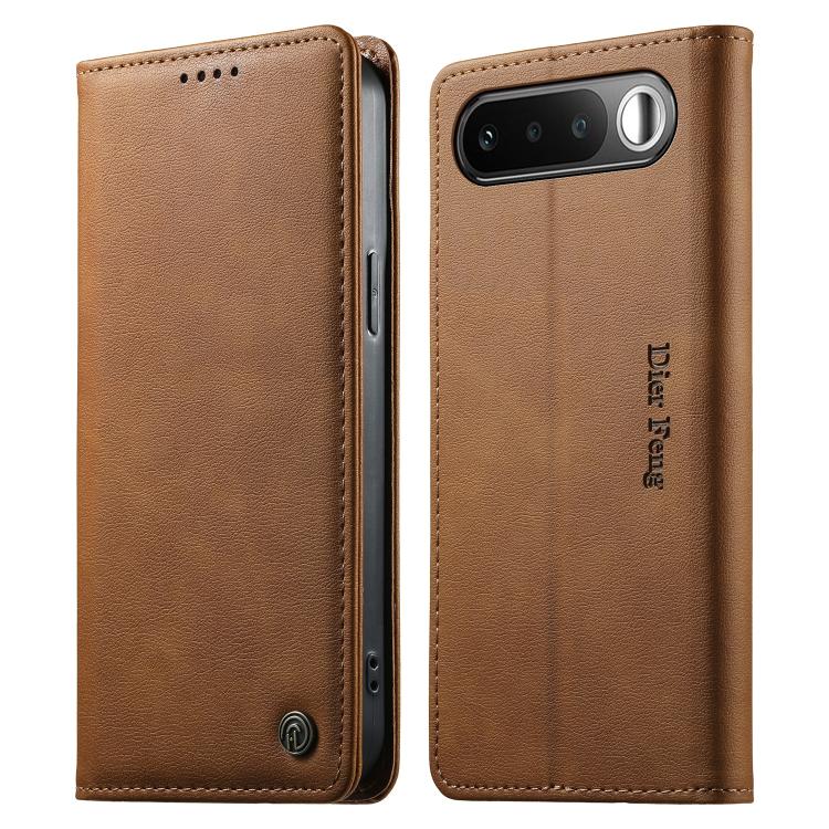 Dierfeng Metal Snap Magnetic RFID Vegan Leather Phone Case, For Realme 16T 5G, For Realme C100 4G, For Realme C85 5G / C83 5G / 15x 5G India, For Realme 16 5G, For Realme 16 Pro+ 5G, For Realme 16 Pro 5G, For Realme C85 Pro 4G, For Realme 15T 5G       ...