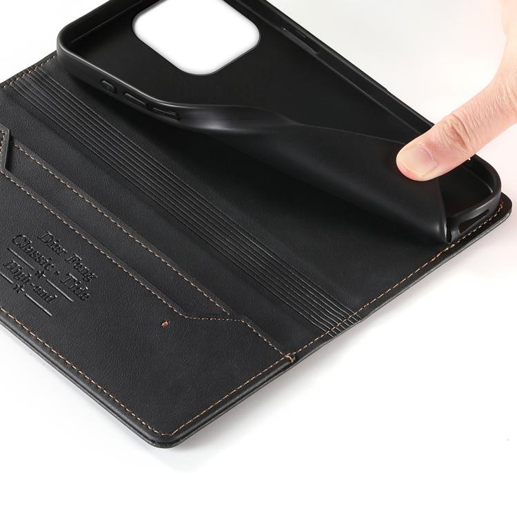 Dierfeng Metal Snap Magnetic RFID Vegan Leather Phone Case, For Realme 16T 5G, For Realme C100 4G, For Realme C85 5G / C83 5G / 15x 5G India, For Realme 16 5G, For Realme 16 Pro+ 5G, For Realme 16 Pro 5G, For Realme C85 Pro 4G, For Realme 15T 5G       ...