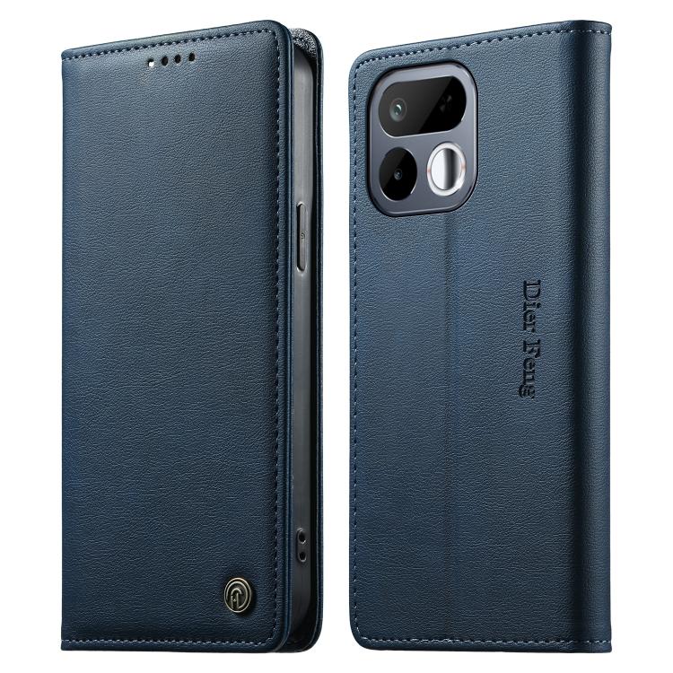 Dierfeng Metal Snap Magnetic RFID Vegan Leather Phone Case, For Realme 16T 5G, For Realme C100 4G, For Realme C85 5G / C83 5G / 15x 5G India, For Realme 16 5G, For Realme 16 Pro+ 5G, For Realme 16 Pro 5G, For Realme C85 Pro 4G, For Realme 15T 5G       ...