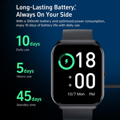 CX2 1.95 inch TFT Color Screen BT Calling Smart Watch, Support Health Monitoring