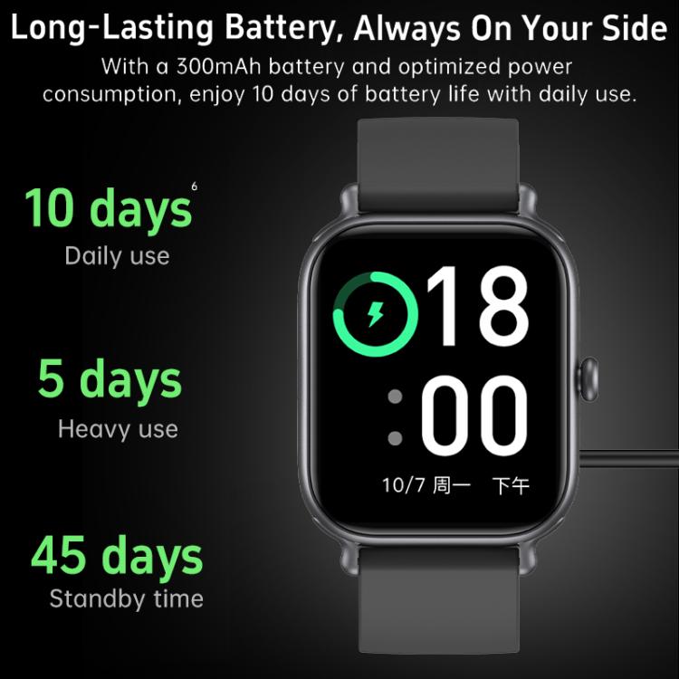 CX3 1.95 inch TFT Color Screen All Metal BT Calling Smart Watch, Support Health Monitoring