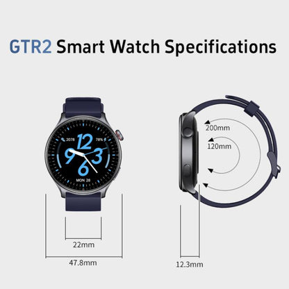 GTR2 1.46 inch Ultra-HD Screen BT Calling Smart Watch, Support Health Monitoring