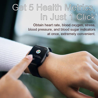 GS7 Pro 2 inch Ultra-Large HD Screen BT Calling Smart Watch, Support Health Monitoring