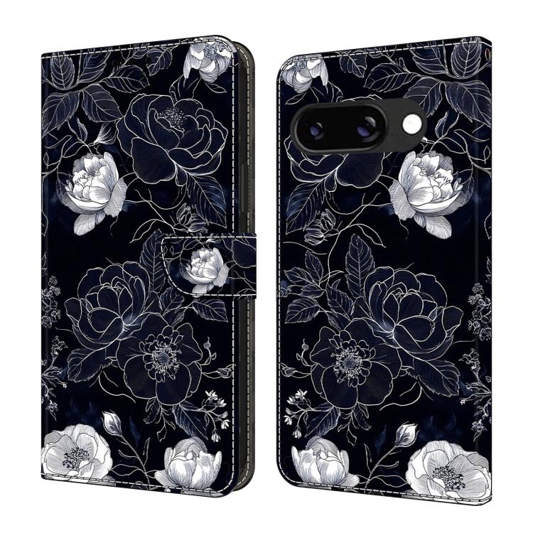 Crystal-Like Painted Vegan Leather Phone Case, For Google Pixel 10a, For Google Pixel 9a, For Google Pixel 9 / 9 Pro