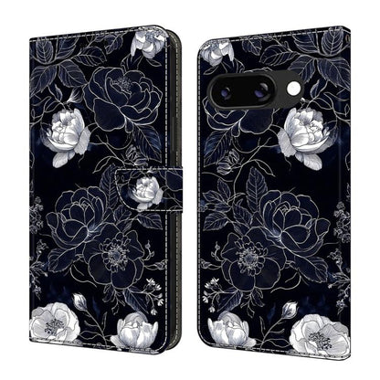 Crystal-Like Painted Vegan Leather Phone Case, For Google Pixel 10a, For Google Pixel 9a, For Google Pixel 9 / 9 Pro
