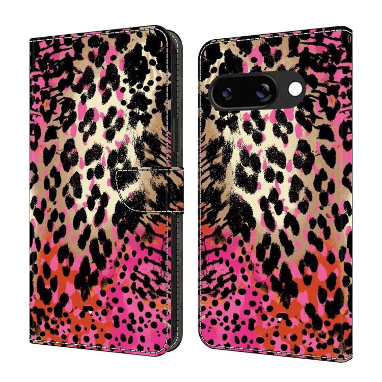 Crystal-Like Painted Vegan Leather Phone Case, For Google Pixel 10a, For Google Pixel 9a, For Google Pixel 9 / 9 Pro