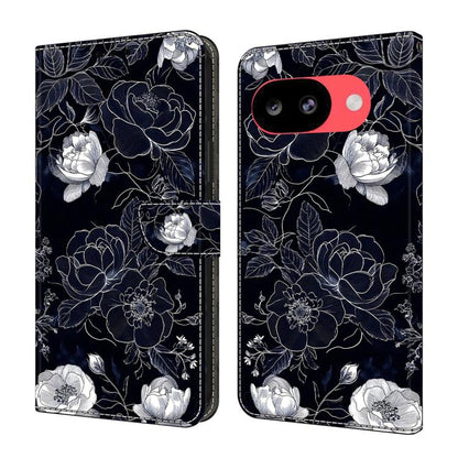Crystal-Like Painted Vegan Leather Phone Case, For Google Pixel 10a, For Google Pixel 9a, For Google Pixel 9 / 9 Pro