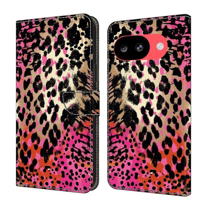 Crystal-Like Painted Vegan Leather Phone Case, For Google Pixel 10a, For Google Pixel 9a, For Google Pixel 9 / 9 Pro