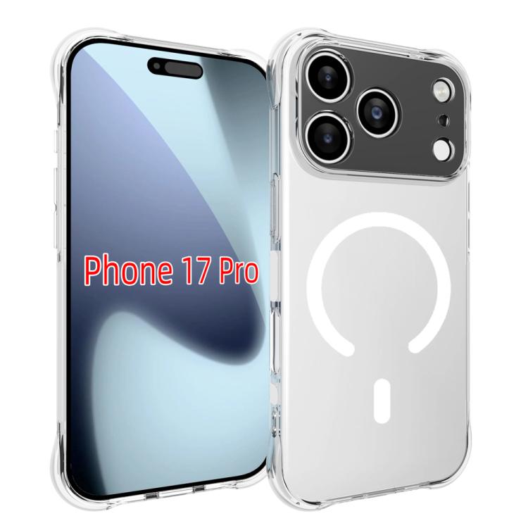 Shockproof Non-slip Magnetic TPU Phone Case, For iPhone 18, For iPhone 18 Pro, For iPhone 18 Pro Max, For iPhone 17e / 16e, For iPhone 17 Pro Max, For iPhone 17 Pro, For iPhone 17, For iPhone Air, For iPhone 16 Pro Max, For iPhone 16 Pro               ...