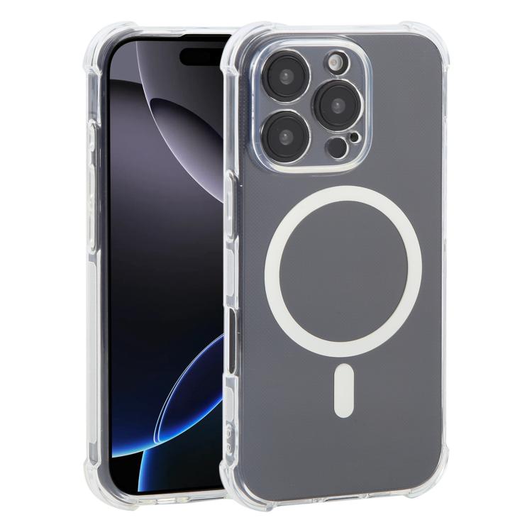 Shockproof Non-slip Magnetic TPU Phone Case, For iPhone 18, For iPhone 18 Pro, For iPhone 18 Pro Max, For iPhone 17e / 16e, For iPhone 17 Pro Max, For iPhone 17 Pro, For iPhone 17, For iPhone Air, For iPhone 16 Pro Max, For iPhone 16 Pro               ...