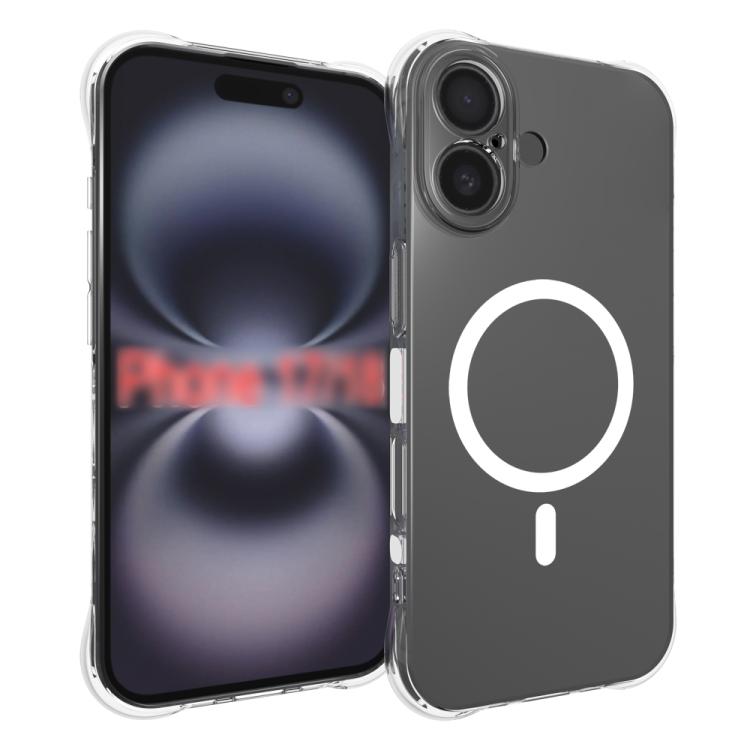 Shockproof Non-slip Magnetic TPU Phone Case, For iPhone 18, For iPhone 18 Pro, For iPhone 18 Pro Max, For iPhone 17e / 16e, For iPhone 17 Pro Max, For iPhone 17 Pro, For iPhone 17, For iPhone Air, For iPhone 16 Pro Max, For iPhone 16 Pro               ...