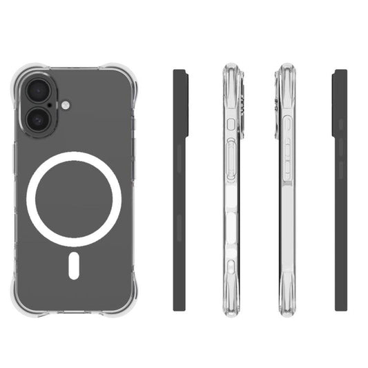 Shockproof Non-slip Magnetic TPU Phone Case, For iPhone 18, For iPhone 18 Pro, For iPhone 18 Pro Max, For iPhone 17e / 16e, For iPhone 17 Pro Max, For iPhone 17 Pro, For iPhone 17, For iPhone Air, For iPhone 16 Pro Max, For iPhone 16 Pro               ...
