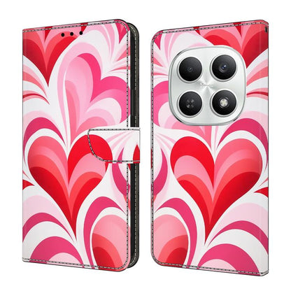 Crystal-Like Painted Vegan Leather Phone Case, For Redmi Note 15 5G / 4G Global 164mm, For Redmi Note 15 Pro 5G Global 163.6mm, For Redmi 15C 5G / 4G EU 173mm, For Redmi 15 5G Global / 4G SEA 169.5mm