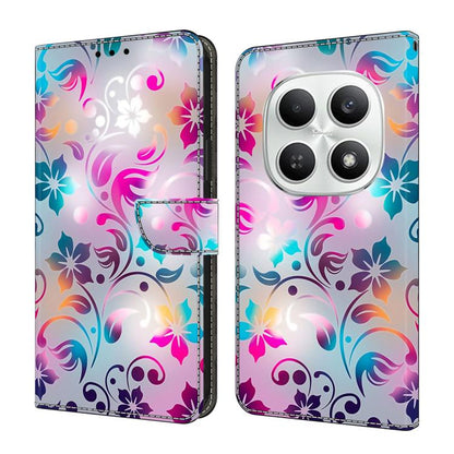 Crystal-Like Painted Vegan Leather Phone Case, For Redmi Note 15 5G / 4G Global 164mm, For Redmi Note 15 Pro 5G Global 163.6mm, For Redmi 15C 5G / 4G EU 173mm, For Redmi 15 5G Global / 4G SEA 169.5mm