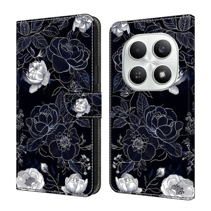 Crystal-Like Painted Vegan Leather Phone Case, For Redmi Note 15 5G / 4G Global 164mm, For Redmi Note 15 Pro 5G Global 163.6mm, For Redmi 15C 5G / 4G EU 173mm, For Redmi 15 5G Global / 4G SEA 169.5mm