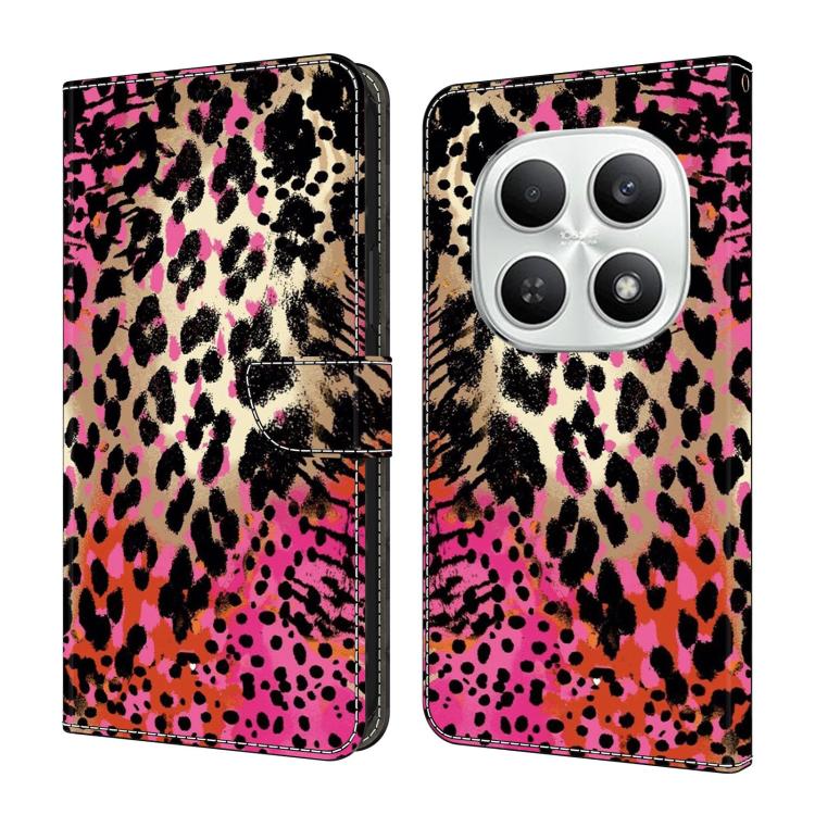 Crystal-Like Painted Vegan Leather Phone Case, For Redmi Note 15 5G / 4G Global 164mm, For Redmi Note 15 Pro 5G Global 163.6mm, For Redmi 15C 5G / 4G EU 173mm, For Redmi 15 5G Global / 4G SEA 169.5mm