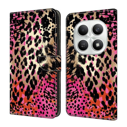 Crystal-Like Painted Vegan Leather Phone Case, For Redmi Note 15 5G / 4G Global 164mm, For Redmi Note 15 Pro 5G Global 163.6mm, For Redmi 15C 5G / 4G EU 173mm, For Redmi 15 5G Global / 4G SEA 169.5mm