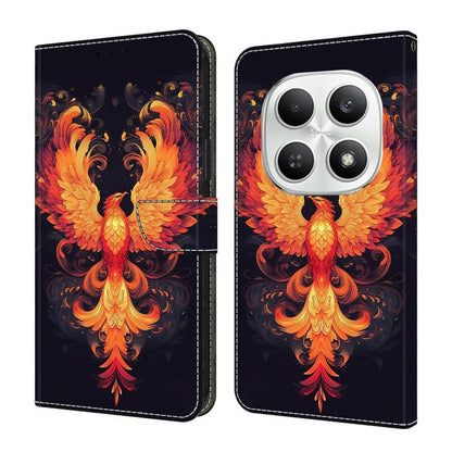 Crystal-Like Painted Vegan Leather Phone Case, For Redmi Note 15 5G / 4G Global 164mm, For Redmi Note 15 Pro 5G Global 163.6mm, For Redmi 15C 5G / 4G EU 173mm, For Redmi 15 5G Global / 4G SEA 169.5mm